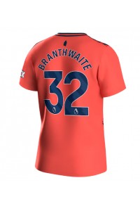 Everton Jarrad Branthwaite #32 Jalkapallovaatteet Vieraspaita 2023-24 Lyhythihainen